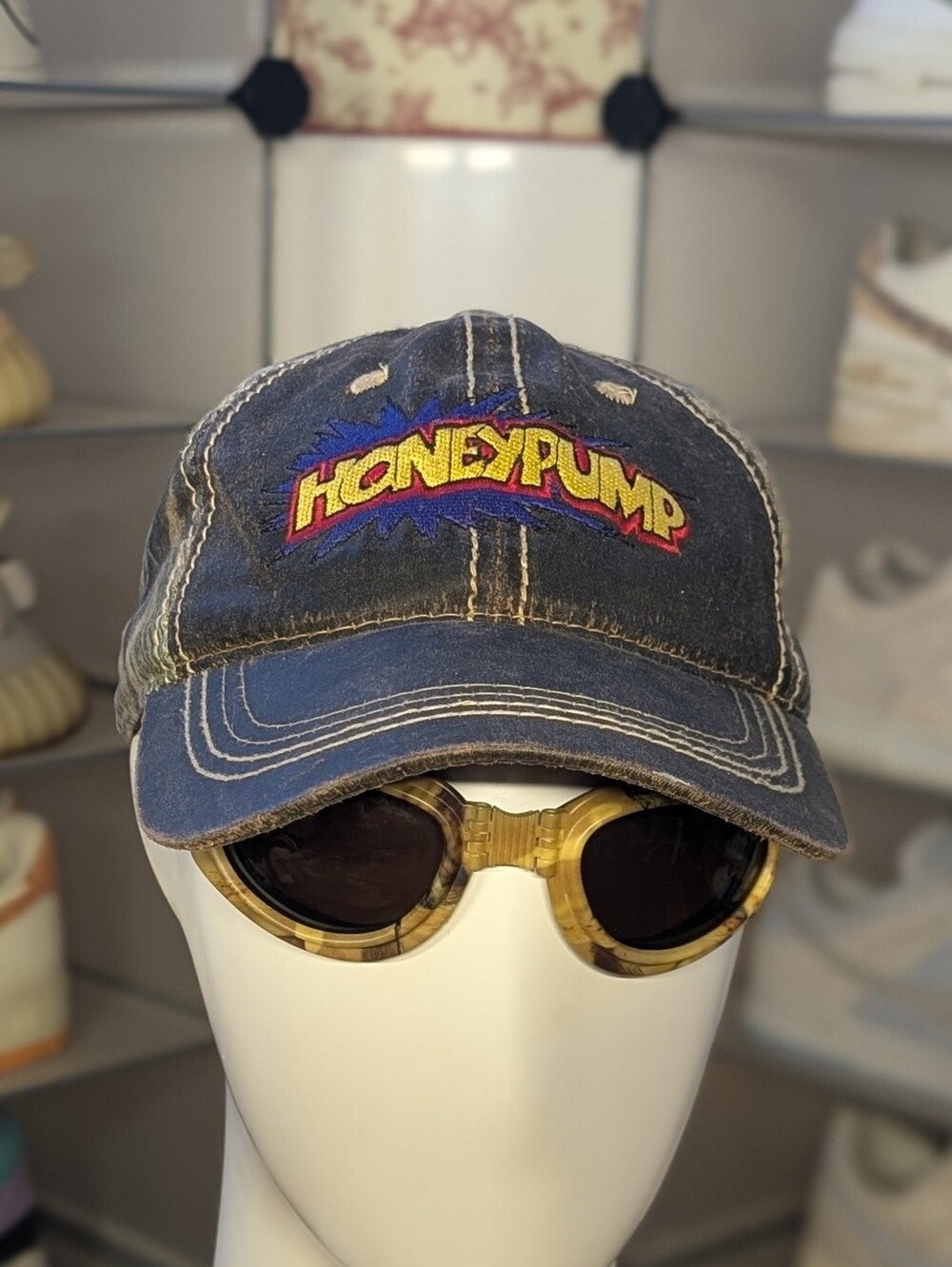 Honeypump Band Vintage Camo Hat (OS)